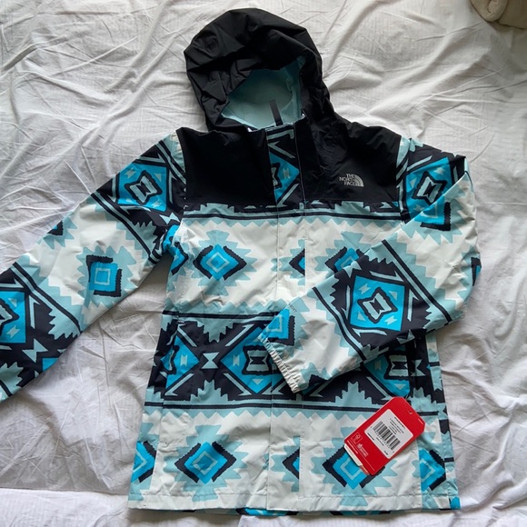 NWT Girls Resolve Reflective Rain Jacket - Picture 1 of 8